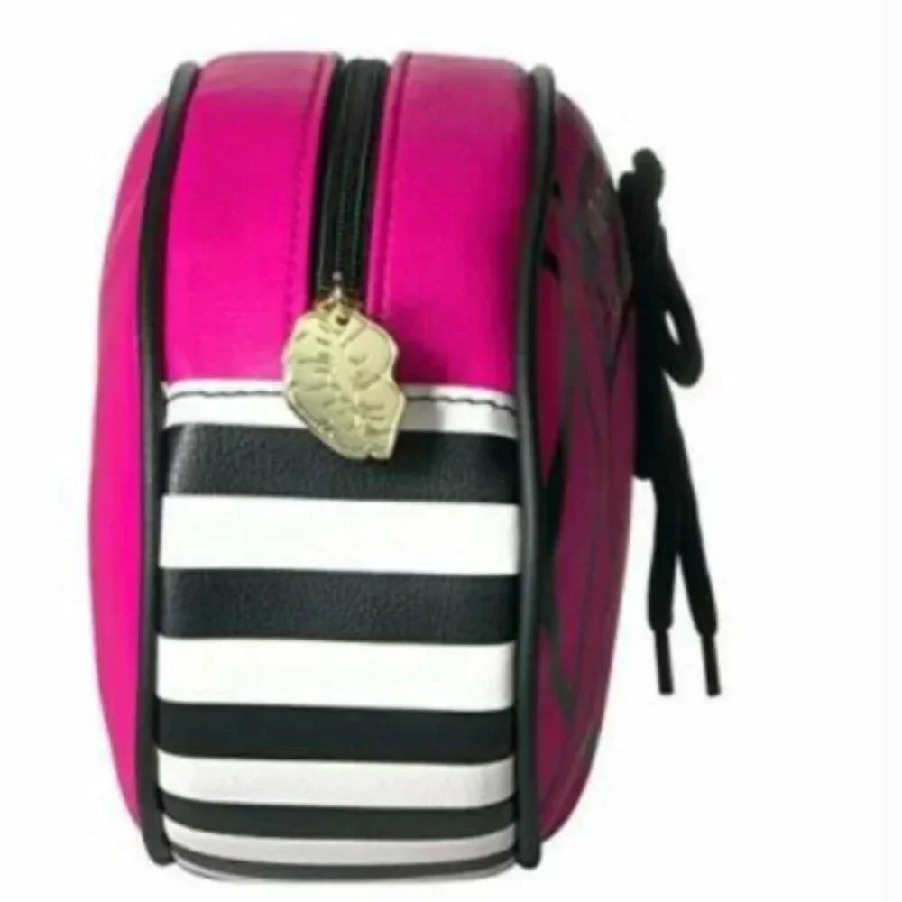 Betsey Johnson Fuchsia Football Crossbody - Picture 5 of 9
